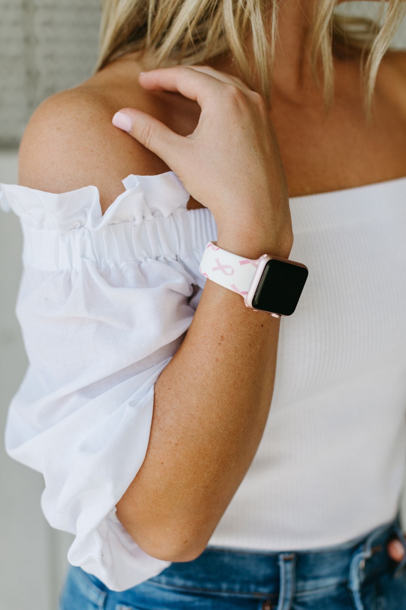 Breast Cancer Apple Watch Band