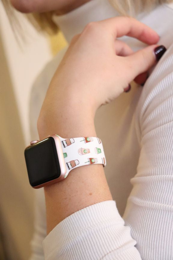 Coffee Apple Watch Band