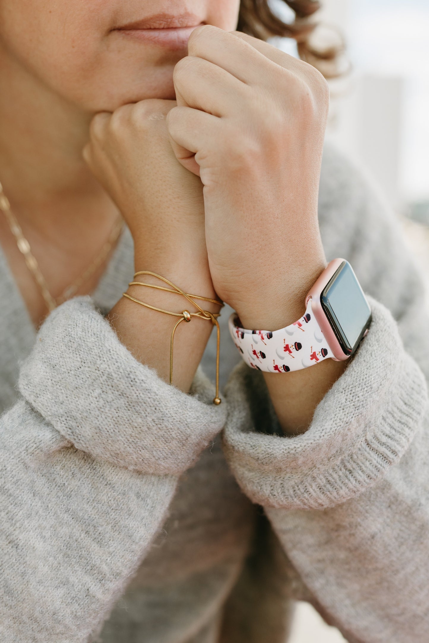 Snowman Apple Watch Band