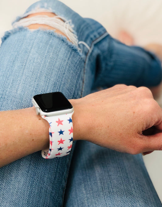 Stars Patriotic Apple Watch Band